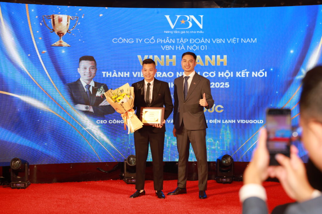 VBN vinh danh thành viên tỉ lệ chuyenr đổi đơn hàng lớn nhất 2026 - CEO Trịnh Thế Đức